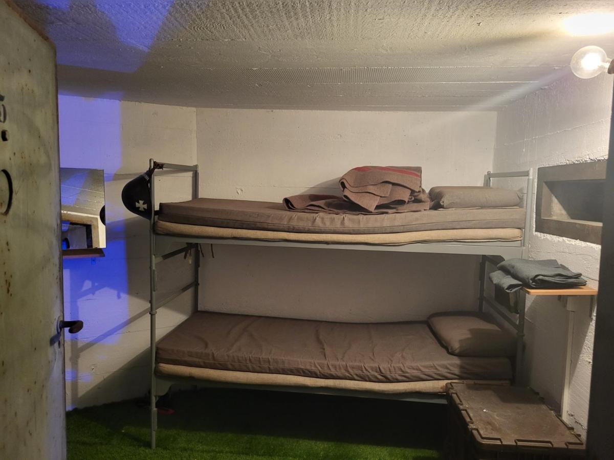 Swiss Army Camping Night / Militaerbunker St. Margrethen Ngoại thất bức ảnh